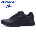 BONA Men's Tennis shoes Comfortable Lace Up Men Outdoor Sneakers Jogging Fitness Training Shoes Breathable Walking Shoes