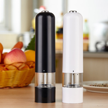 2 PCS Electric Salt Spice Herb Pepper Mills Grinder Salt and Pepper Grinders Electric Pepper Mill Kitchen Cooking Tools Accessor