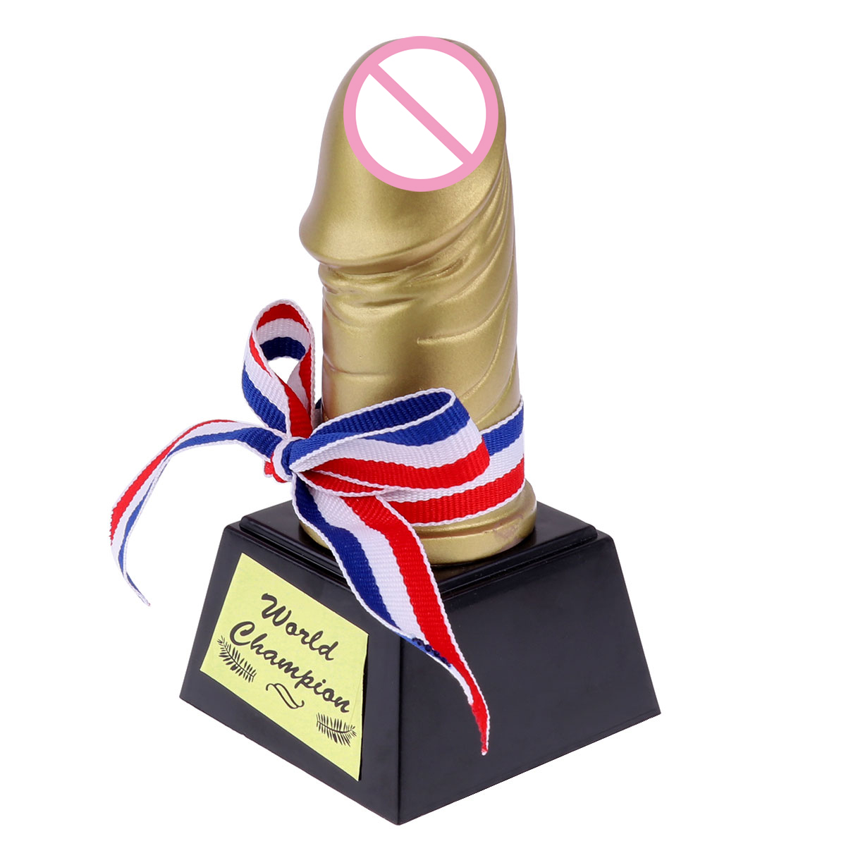 Creative Penis Trophy Novelty Golden Birthday Gifts Hen Stag Party Trophy Funny Prop Toys Unique Bachelorette Party Accessories