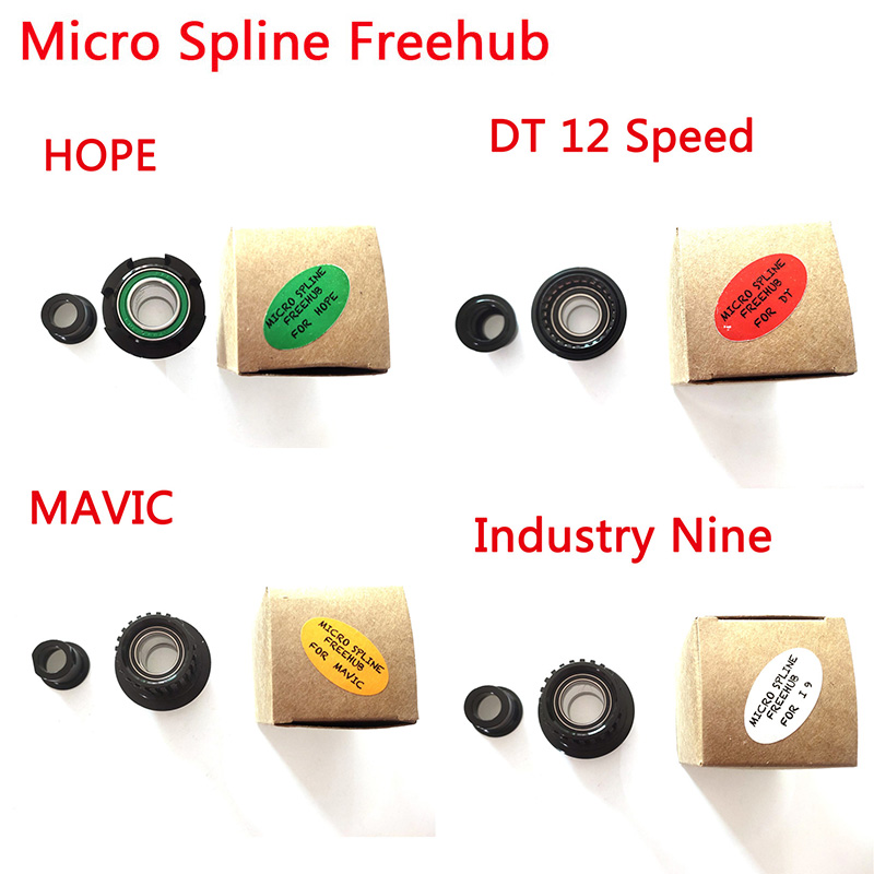 Spline Freehub for MAVIC / HOPE / Industry Nine/DT Micro for 12 Speed MTB BIke bicycle for hub 180/240/350 bicycle accessorice