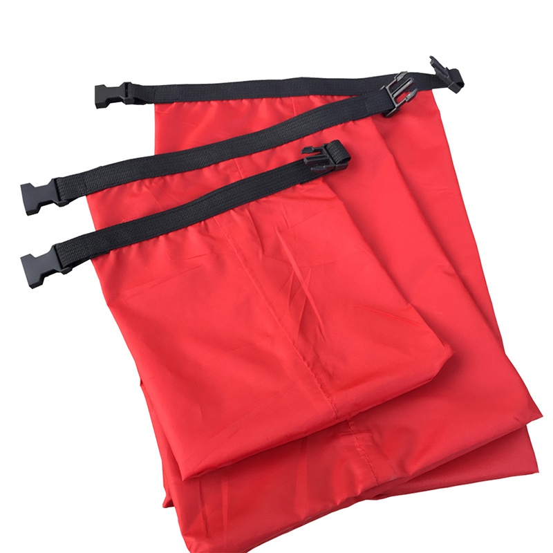 Hot Waterproof Dry Bag Storage Pouch Rafting Canoeing Boating Kayaking Carrying Valuable Perishable Items 1.5+2.5+3.5L 3Pcs