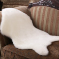 Faux Wool Fur Carpet Chair Cover Seat Pad Soft Sheepskin Floor Rugs Mat Room Decor