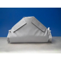 thermal insulation blanket made of silicone rubber coated cloth