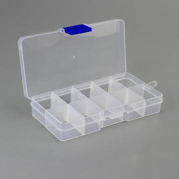 Plastic Box Organizer Container Practical Adjustable Compartment Jewelry Earring Bead Screw Holder Case Display Case Storage Box