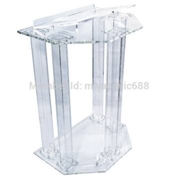 pulpit furniture Free Shipping Price Reasonable Transparent Cheap Clear Acrylic Lectern acrylic podium plexiglass