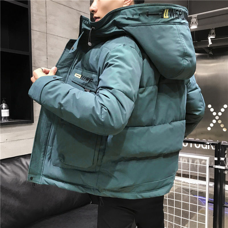 2020 New Winter Men Parka Big Pockets Casual Jacket Hooded Solid Color 5 colors Thicken And Warm hooded Outwear Coat Size 5XL