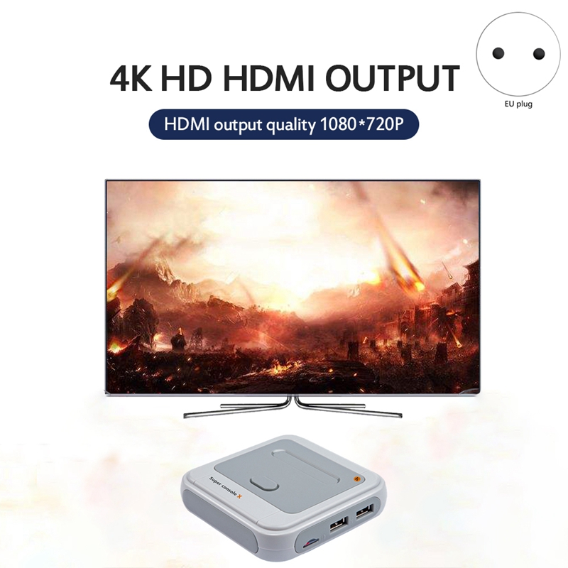 Retro Video Game Console Emulator Console Pre-Install 15000 Games HD 4K HDMI Output Mini Portable Console