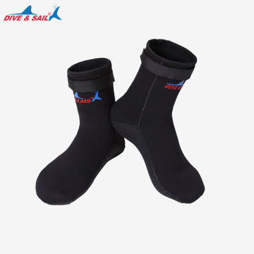 Men's 3mm Diving Socks Women's Neoprene Beach Surfing Snorkeling Socks Breathable Warm Cold Proof Boots Winter Swimming Shoes