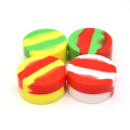 22ml Round Silicone Jars Box Dab Silicone Container for Wax Dry Herb Oil Wax Vaporizer 1pcs