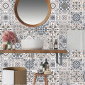 Arabic Style Mosaic Tile Stickers For Living Room Kitchen Retro 3D Waterproof Mural Decal Bathroom Decor DIY Adhesive Wallpaper