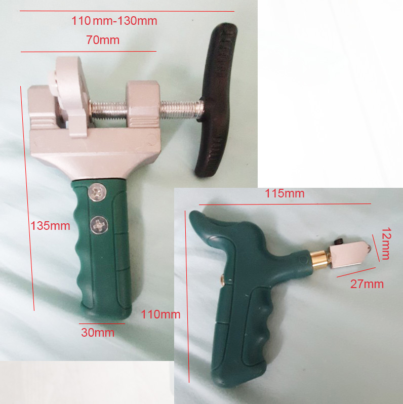 Hand Held Manual Scribing Delimitation Glass Tile Opener New Multi-Function Durable Roller Cutter Large Wheel Tools