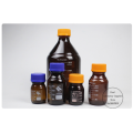 1PC 100ml to 2000ml Lab Brown Screw cap Reagent bottle Amber Sealed bottle Glass Laboratory Sample Bottle