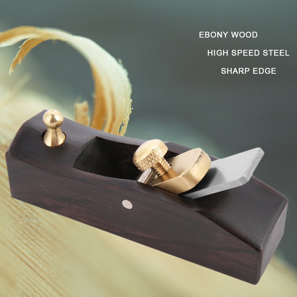 Mini Flat Bottom Hand Plane Carpenter Wood Grooving Trimming DIY Wood Plane 13mm Blade DIY Woodworking Planer