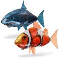Remote Control Shark Goldfish Toy Flying Air Balloons Air Swimming Infrared Fly Clown Fish RC Animal Hobbies Gifts Party Robots
