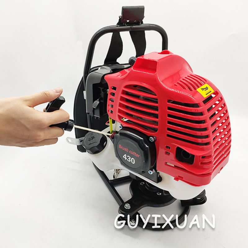 140 multi-purpose agricultural waste motor weed cutting machine 4-stroke large backpack 2-in-1 brush cutting machine