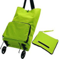 Oxford Folding Shopping Pull Cart Trolley Bag With Wheels Portable Travel Bag Foldable Shopping Bags Tug Trolley Vegetables Bag