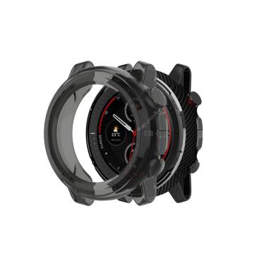 Clear TPU Protector Bumper Watch Frame Case Cover for Xiaomi Amazfit Stratos 3 Smart Watch Band Strap Accessories Stratos3