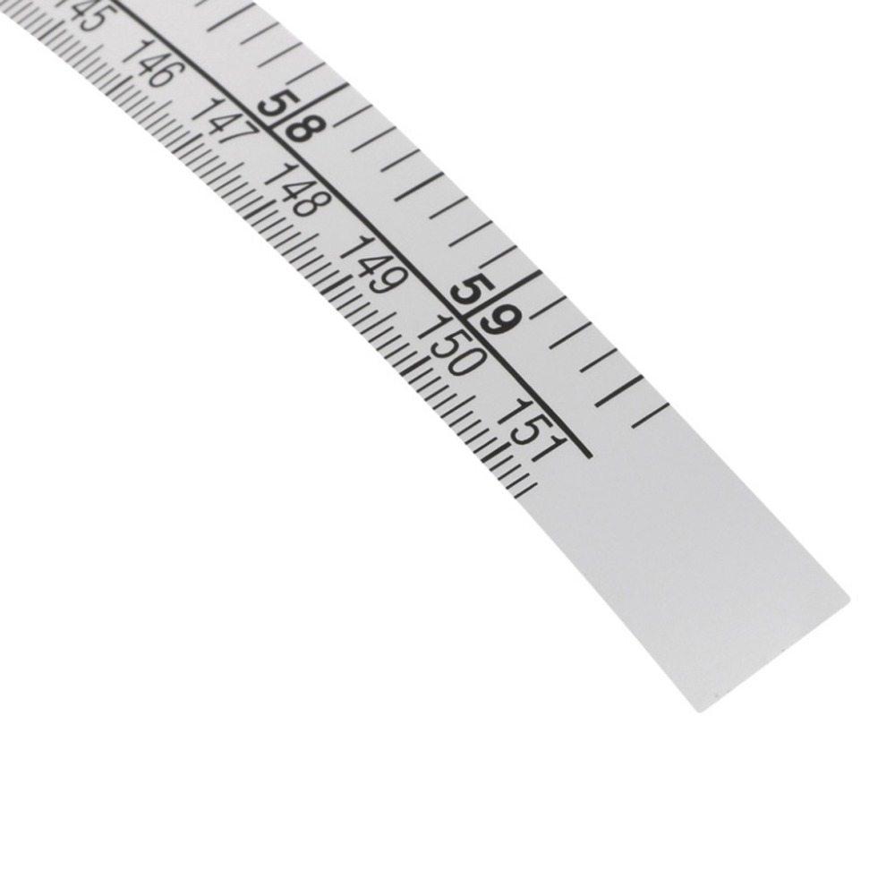 151cm Self Adhesive Metric Measure Tape Vinyl Ruler For Sewing Machine Sticker Tape Measures