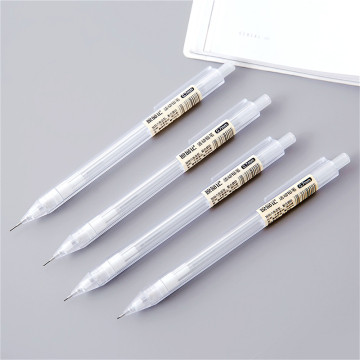 Transparent 0.5mm 0.7mm Graphite Drafting Writting Automatic Mechanical Pencil School Office Supplies Stationery