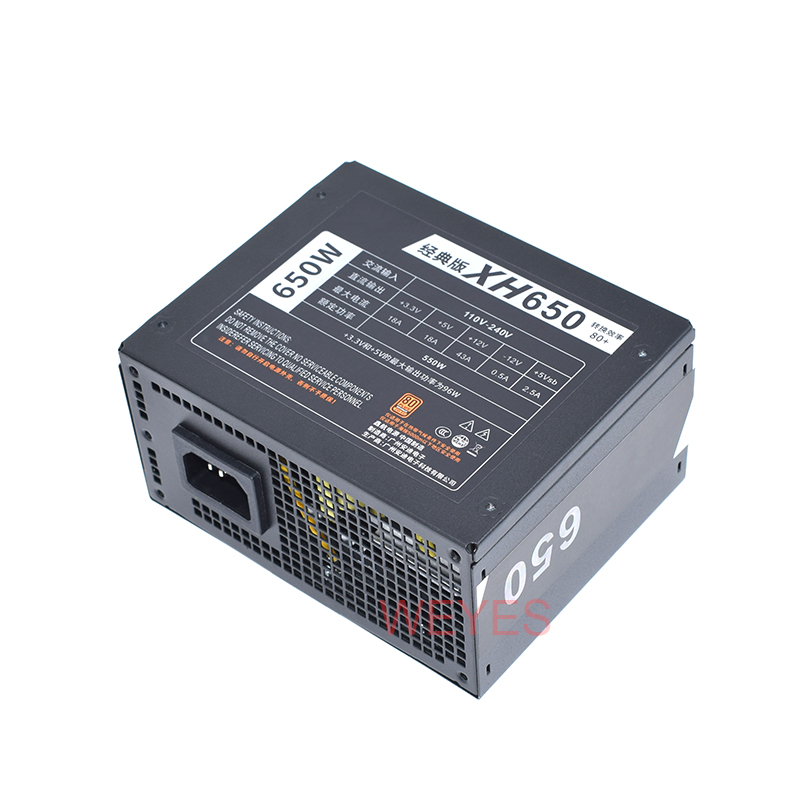 Brand NEW SFX650 for SFX Full Modular 80plus Bronze 550W XH650 550W FSP MS450 Working 110V 220V Gaming pc power supply