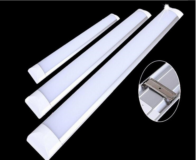 10pcs 10W 30CM 20W 60CM 30W 90CM 40W 120CM LED Batten Tube Light Cool/Warm White 2835SMD LED Bar Linear light Flat Tube Lamps