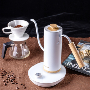 400ml Capacity Gooseneck Electric Pour-over Kettle For Coffee And Tea Variable Temperature Control Coffee Pot Water Kettle