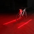 Bicycle Cycling Lights Taillights LED Laser Safety Warning Waterproof Bicycle Lights Cool Bicycle Tail Bicycle Accessories Light