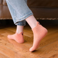 4 Pairs/Pack Kawaii Socks Women Ankle Women Socks Cotton Funny Expression