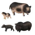 9 Kinds Simulation Pig Animal Figure Collectible Toys Cute Pig Animal Action Figures Kids Small Size Plastic Cement Toys