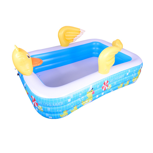 2022 New Design Yellow Duck Rectangle Paddling Pool for Sale, Offer 2022 New Design Yellow Duck Rectangle Paddling Pool