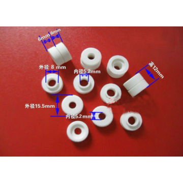 20Pcs M5 High Temperature Porcelain Washers Insulating Ceramics Terminals Washer