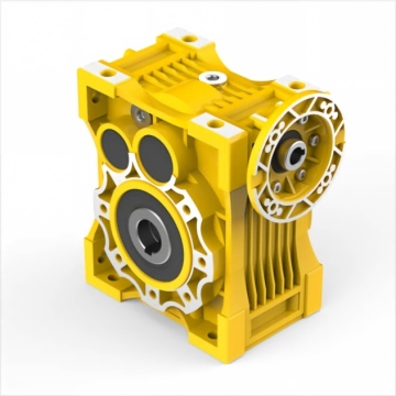 Helical gear worm gear reducer JWG075