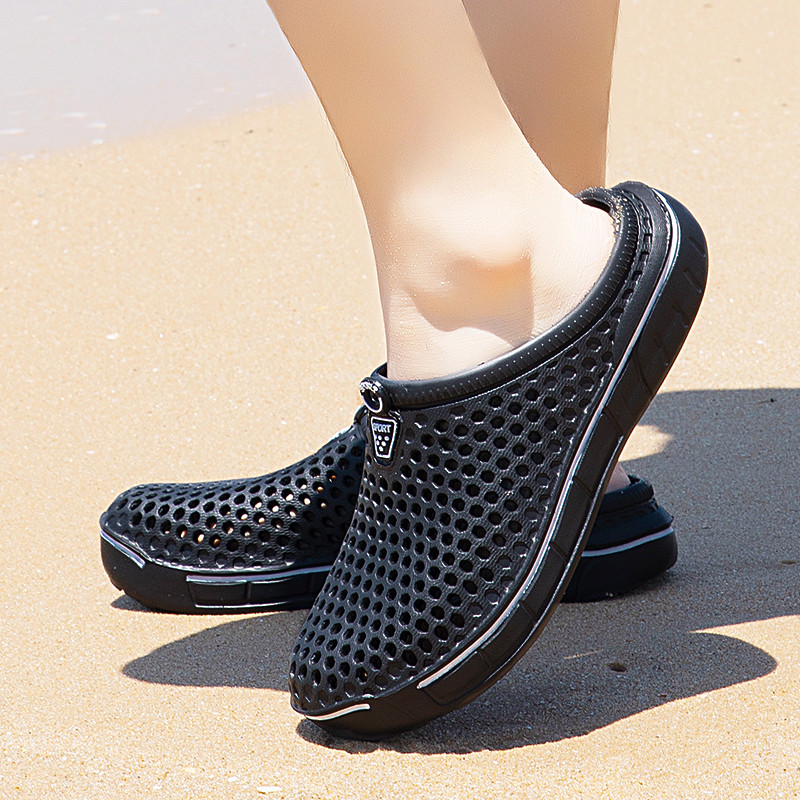 Woman Summer Garden Sandals 2020 Men's Slip-on Shoes Slippers EVA Injection Breathable Shoes