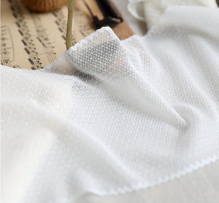 1 Meter Pretty White Stretch Lace Trim Sewing DIY Crafts Elastic Lace Fabrics Underwear Decor New 15cm Width