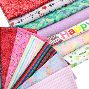 450g/set Bullet Textured Liverpool Fabric Strap for Tissue Kids Home Textile for Sewing Doll Style and Size in Random,c12830