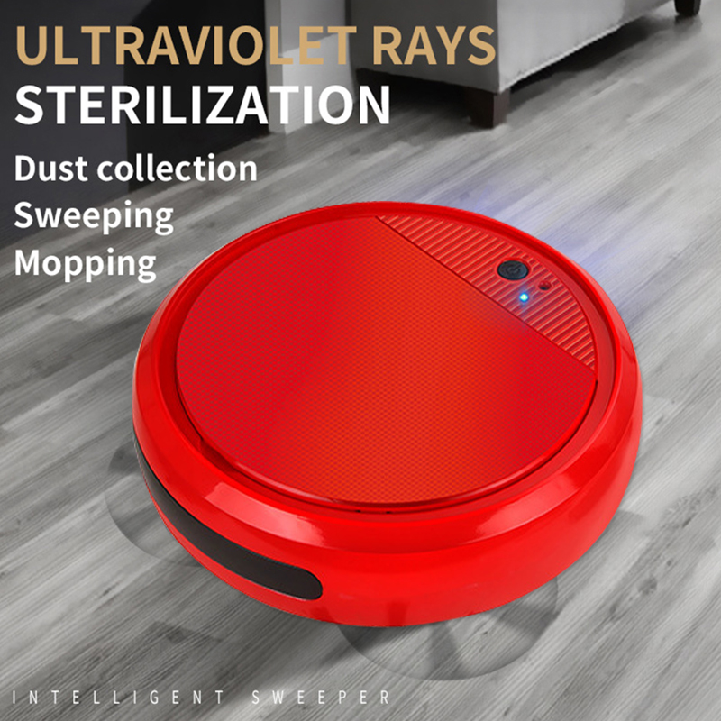 Sweep&Wet Mopping Scrubber Vacuum Cleaner Robotic Robot Vacuum Cleaner Smart Disinfection Run 60 Mins Vacuum Cleaners For Home