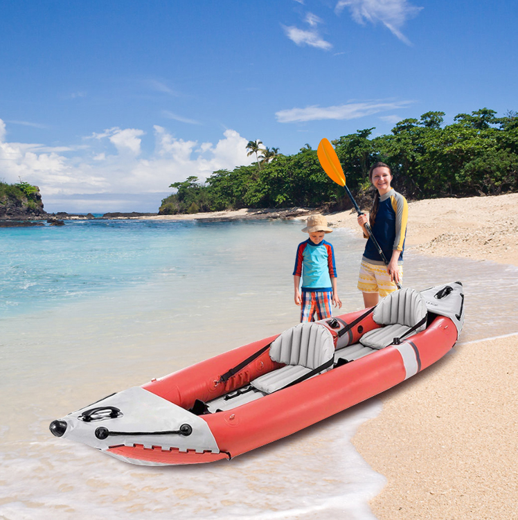 Inflatable Kayak pedal Inflatable Fishing Kayak With Paddle