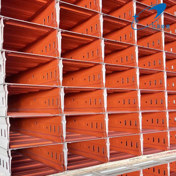 Red Fire-Resistant Cable Tray