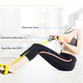7 PC Exercise Fitness Resistanc Bands Set Elastic Pull Ropes Rower Belly Resistance Band Gym Training Elastic Bands 4 Tubes