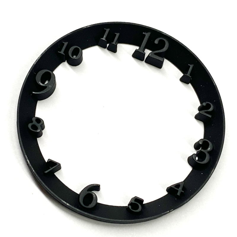 Automatic watch dial with big skeleton