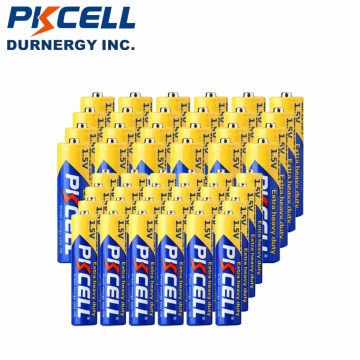 50Pcs AA R6P 50pcs AAA R03P 1.5V PKCELL Temperature Measurement Meter battery primary battery Carbon Super Heavy Duty batteries