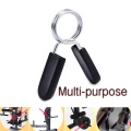 25 mm Dumbbell Spring Collars Exercise Collar Barbell Clip Clamps for Olympic Weight Bar Dumbbells Gym Fitness Training Weight-L