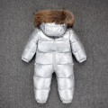-30 Russian Winter Snowsuit 2019 Boy Baby Jacket 90% Duck Down Outdoor Infant Clothes Girls Climbing For Boys Kids Jumpsuit 2~5y