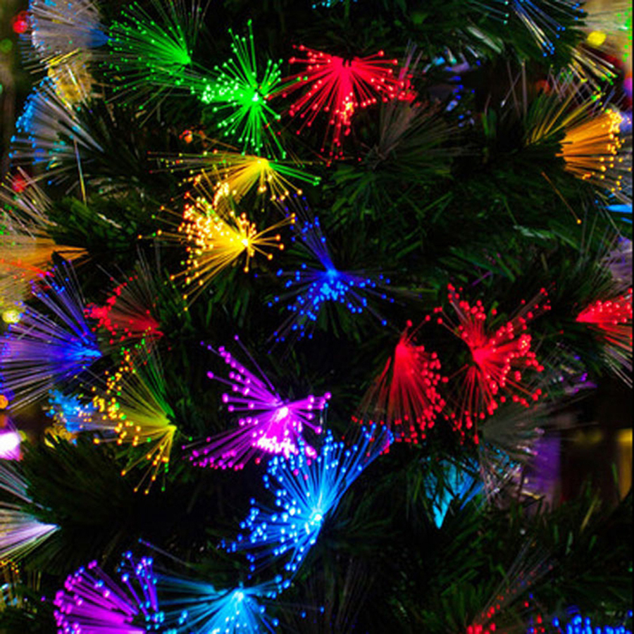10M 100 LED Optical Fiber Fairy String Light Twinkle Light Christmas Tree Wedding Party christmas lights outdoor гирлянда