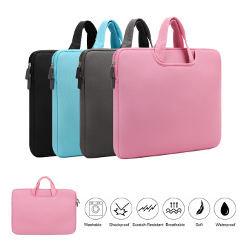 Laptop Bag Computer Sleeve Case Handbags Dual Zipper Shockproof Notebook Cover For Laptop MacBook Air Pro 11/13/14/15/15.6 inch