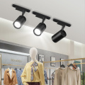COB Led Track Light Rail Head Spotlight Track Lighting System Spot Lights Ceiling Adjustable Lamps For Home Living Room Bed Room