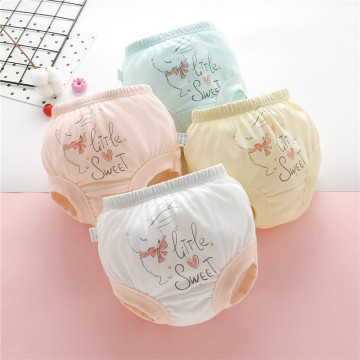 3 Piece/Lot Baby Soft Cotton Panties Girl Briefs Female For Children Underwear Lovely Underpants Infant Cute rabbit Kids shorts
