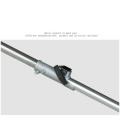 Newest 75CM long 7/9 teeth shaft,26mm/28mm Tube extension pole for garden multi brush cutter pole chain saw hedge trimmer tool