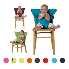 Kids Chair Baby Chair Travel Foldable Washable Infant Dining High Dinning Cover Seat Safety Belt Feeding Baby Care Accessories