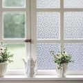 LUCKYYJ Privacy Window Film Static Cling Decor Glass Sticker Frosted Vinyl Window Covering Anti-UV Self-adhesive Window Sticker